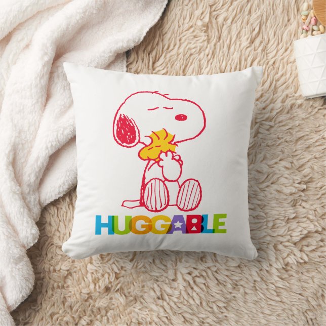 Peanuts | Snoopy & Woodstock Huggable Cushion (Blanket)