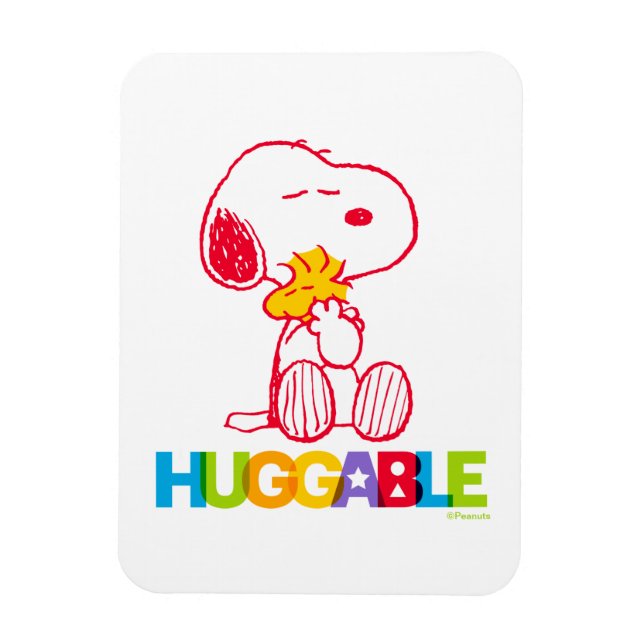 Peanuts | Snoopy & Woodstock Huggable Magnet (Vertical)