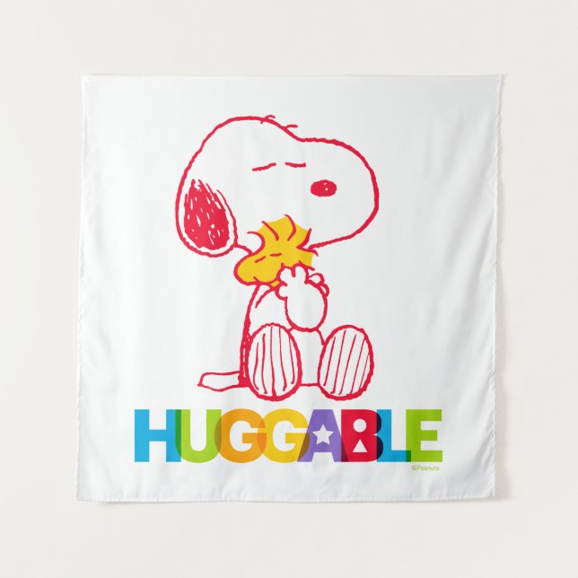 Peanuts | Snoopy & Woodstock Huggable Tapestry (Front)