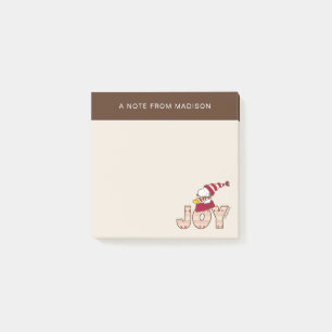 Peanuts   Snoopy & Woodstock Joy Sled Ride Post-it Notes