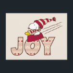 Peanuts | Snoopy & Woodstock Joy Sled Ride Postcard<br><div class="desc">Celebrate the winter season with the Peanuts Snoopy & Woodstock Joy Sled Ride Postcard! Featuring Snoopy and Woodstock enjoying a joyful sled ride,  this colourful postcard is perfect for sending festive greetings to friends and family. Let Snoopy and Woodstock bring extra cheer and excitement to your Peanuts-themed winter greetings.</div>