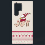 Peanuts | Snoopy & Woodstock Joy Sled Ride Samsung Galaxy Case<br><div class="desc">Celebrate the holidays and your love of Peanuts with this ugly sweater Christmas design featuring Snoopy and Woodstock sledding in Snoopy's food dish.</div>