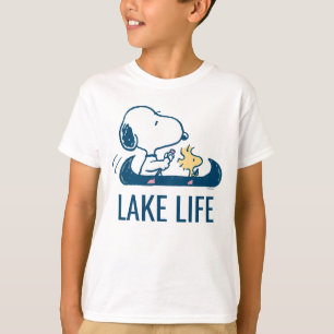 Peanuts   Snoopy & Woodstock Lake Life T-Shirt
