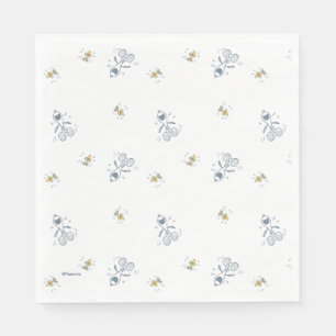 Peanuts   Snoopy & Woodstock Laughing Pattern Napkin