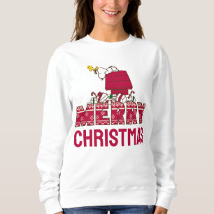 Peanuts Snoopy & Woodstock Merry Ugly Sweater