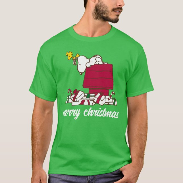 Peanuts | Snoopy & Woodstock Merry Ugly Sweater (Front)