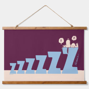 Peanuts Snoopy & Woodstock Nap Hanging Tapestry