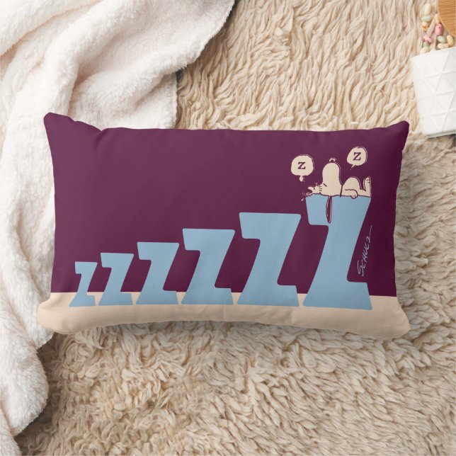 Peanuts | Snoopy & Woodstock Nap Lumbar Cushion (Blanket)