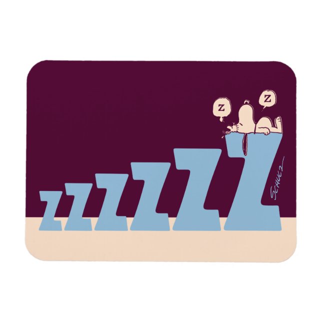 Peanuts | Snoopy & Woodstock Nap Magnet (Horizontal)