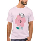 Peanuts | Snoopy & Woodstock Nap on Pink Flower
