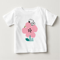 Peanuts | Snoopy & Woodstock Nap on Pink Flower