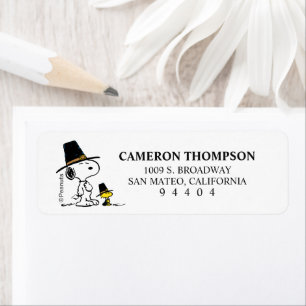 Peanuts   Snoopy & Woodstock Pilgrim