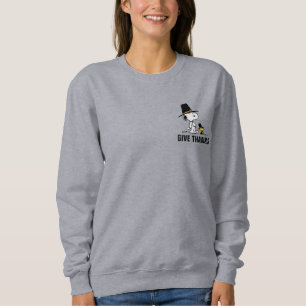 Peanuts Snoopy & Woodstock Pilgrim Sweatshirt