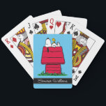 Peanuts | Snoopy & Woodstock Playing Cards<br><div class="desc">Check out this fun Peanuts design featuring Snoopy and Woodstock.</div>