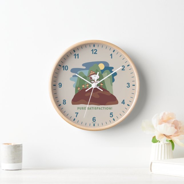 Peanuts | Snoopy & Woodstock Pure Satisfaction Clock (Home)