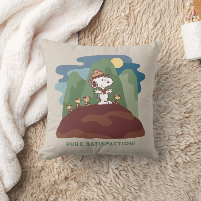 Peanuts | Snoopy & Woodstock Pure Satisfaction Cushion (Blanket)