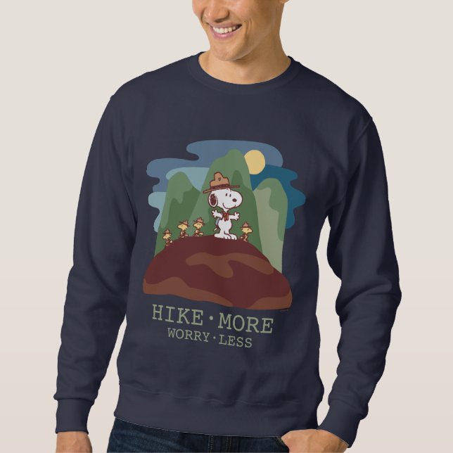 Peanuts | Snoopy & Woodstock Pure Satisfaction Sweatshirt (Front)