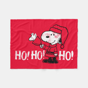 Peanuts   Snoopy & Woodstock Ringing Bells Fleece Blanket
