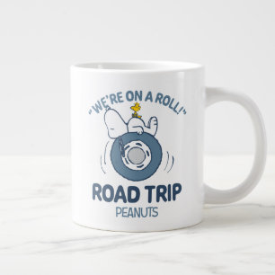 Peanuts   Snoopy & Woodstock Road Trip Large Coffee Mug