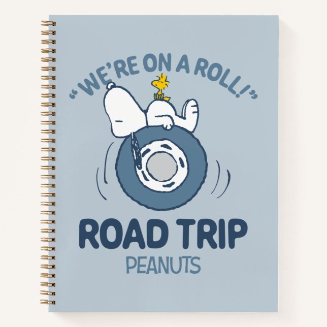 Peanuts | Snoopy & Woodstock Road Trip Notebook (Front)