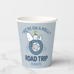 Peanuts   Snoopy & Woodstock Road Trip Paper Cups