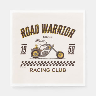 Peanuts   Snoopy & Woodstock Road Warriors Napkin