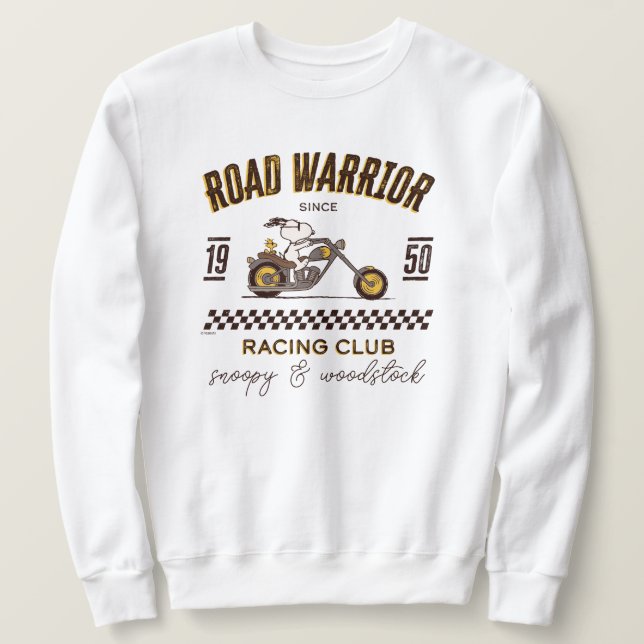 Peanuts | Snoopy & Woodstock Road Warriors Sweatshirt (Design Front)