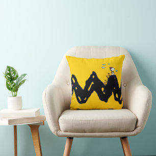 Peanuts   Snoopy & Woodstock Scout Troop Hike Cushion