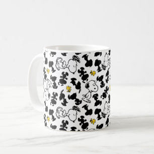 Peanuts    Snoopy & Woodstock Shadow Pattern Coffee Mug