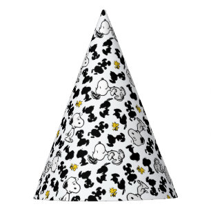 Peanuts    Snoopy & Woodstock Shadow Pattern Party Hat
