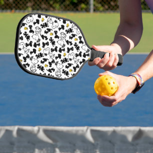 Peanuts    Snoopy & Woodstock Shadow Pattern Pickleball Paddle