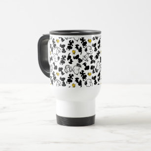 Peanuts    Snoopy & Woodstock Shadow Pattern Travel Mug