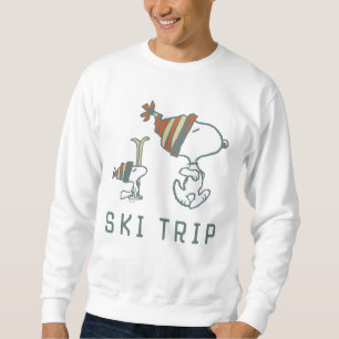 Peanuts Snoopy & Woodstock Ski Trip 2 Sweatshirt