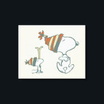 Peanuts | Snoopy & Woodstock Ski Trip Canvas Print<br><div class="desc">Check out this fun Peanuts design featuring Snoopy and Woodstock.</div>