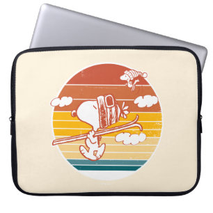 Peanuts   Snoopy & Woodstock Ski Trip Laptop Sleeve
