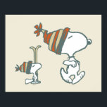 Peanuts | Snoopy & Woodstock Ski Trip Poster<br><div class="desc">Check out this fun Peanuts design featuring Snoopy and Woodstock.</div>