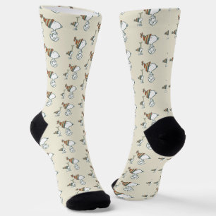 Peanuts   Snoopy & Woodstock Ski Trip Socks