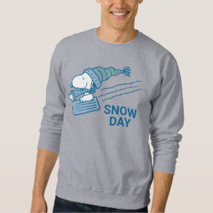 Peanuts Snoopy & Woodstock Sledding Sweatshirt