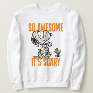 Peanuts   Snoopy & Woodstock So Awesome It's Scary Sweatshirt