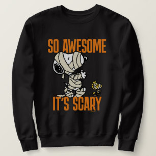 Peanuts   Snoopy & Woodstock So Awesome It's Scary Sweatshirt