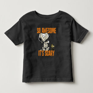 Peanuts Snoopy & Woodstock So Awesome It's Scary Toddler T-Shirt