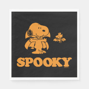 Peanuts Snoopy & Woodstock Spooky Napkin