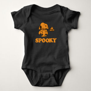 Peanuts Snoopy & Woodstock Spooky Vampires Baby Bodysuit