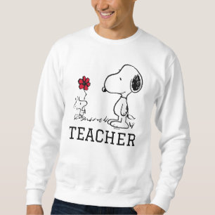 PEANUTS   Snoopy & Woodstock Teacher Sweatshirt