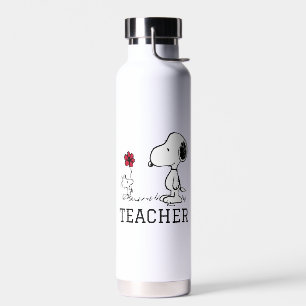 PEANUTS   Snoopy & Woodstock Teacher Water Bottle