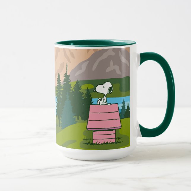 Peanuts | Snoopy & Woodstock The Great Outdoors Mug (Right)