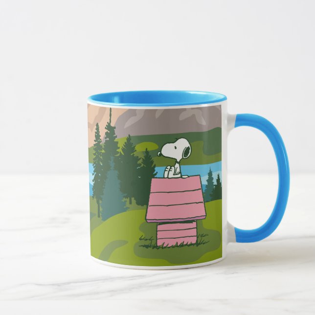 Peanuts | Snoopy & Woodstock The Great Outdoors Mug (Right)