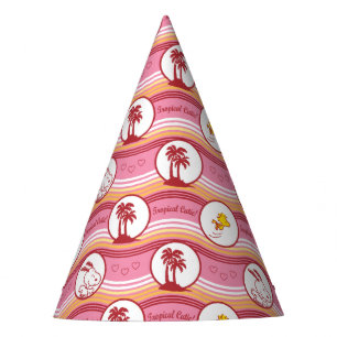 Peanuts   Snoopy & Woodstock Tropical Cutie Party Hat