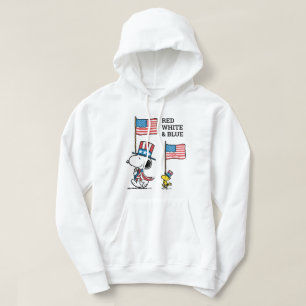 Peanuts   Snoopy & Woodstock Uncle Sams Hoodie