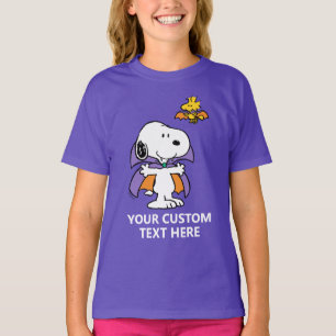 Peanuts Snoopy Woodstock Vampire Halloween T-Shirt